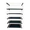5 Layer Shoe Rack Brown Black
