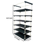 6 Layer Shoe Rack Maroon