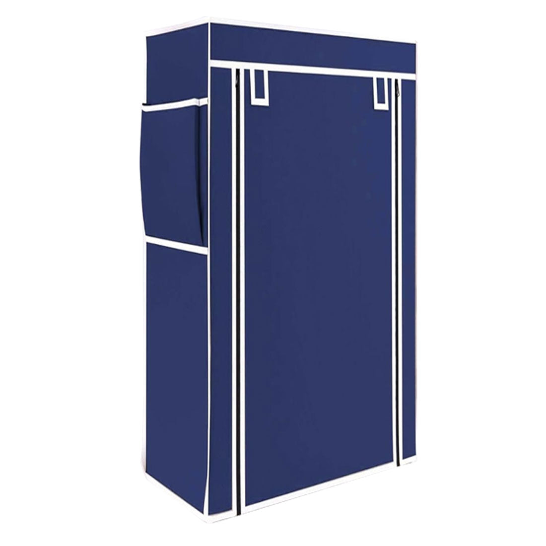 4 Layer Shoe Rack Blue