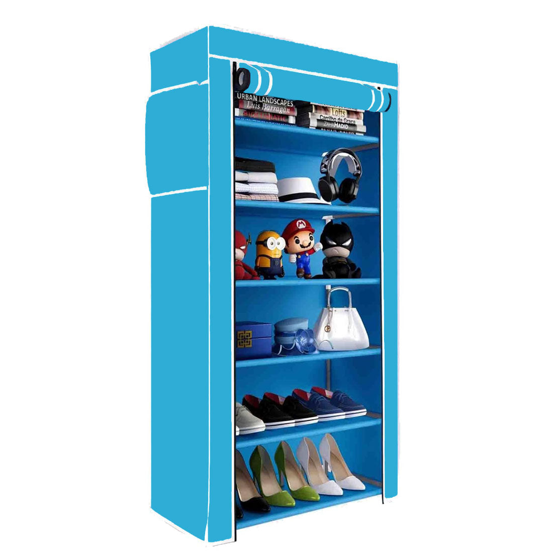 6 Layer Shoe Rack Firozi