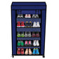 5 Layer Shoe Rack Blue