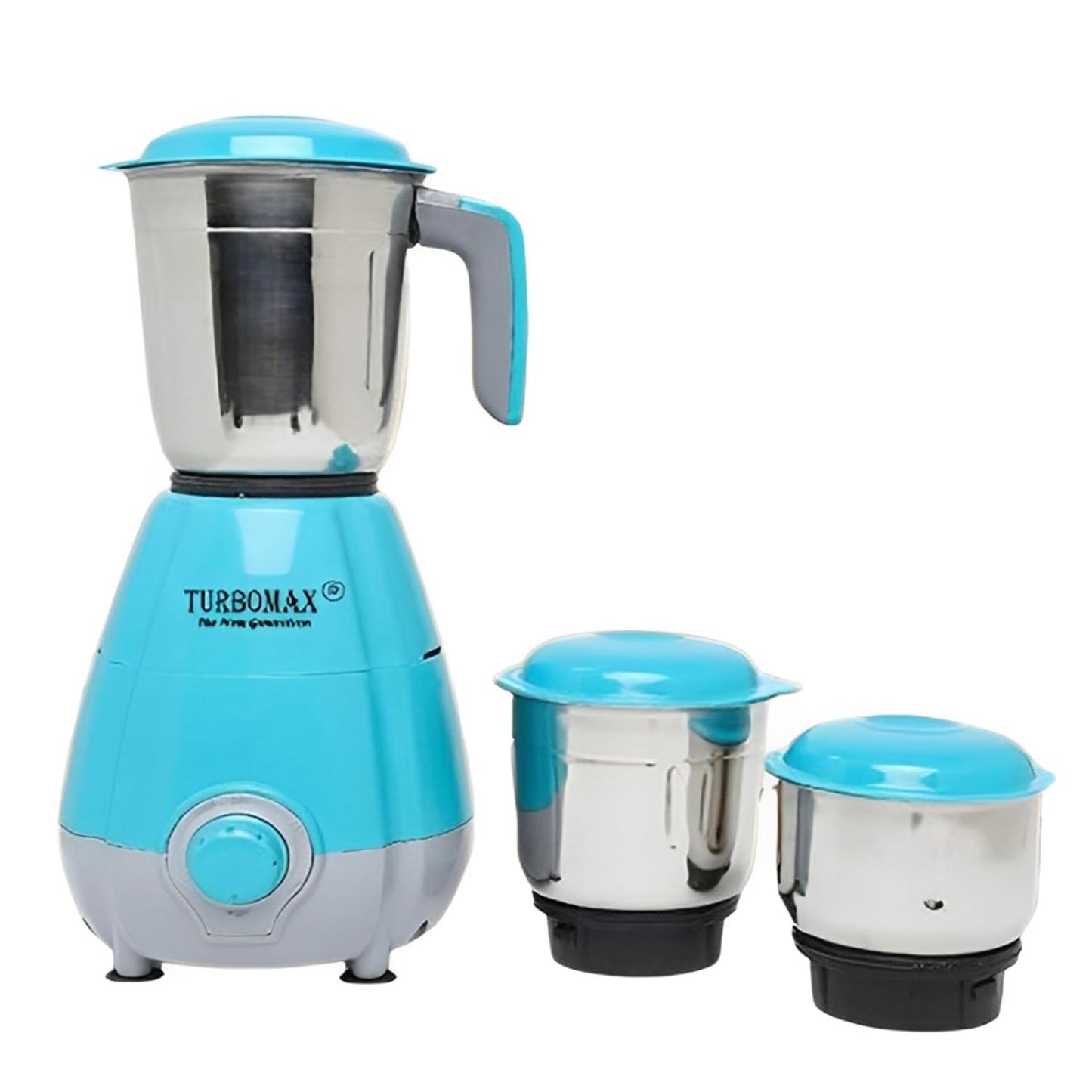 TURBOMAX TRI 750 Watt Mixer Grinder For Kitchen With 3 Stainless Steel Jar | Speed 20000 Rpm Motor | Chutney, Dry Grinder Mixer Machine
