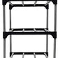 EXPOSURE BOOK SHELF 7 LAYER COLLAPSIBLE Metal Open Book Shelf  (Finish Color - GREYISH BLACK, DIY(Do-It-Yourself))