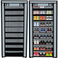 9 Layer Shoe Rack Grey