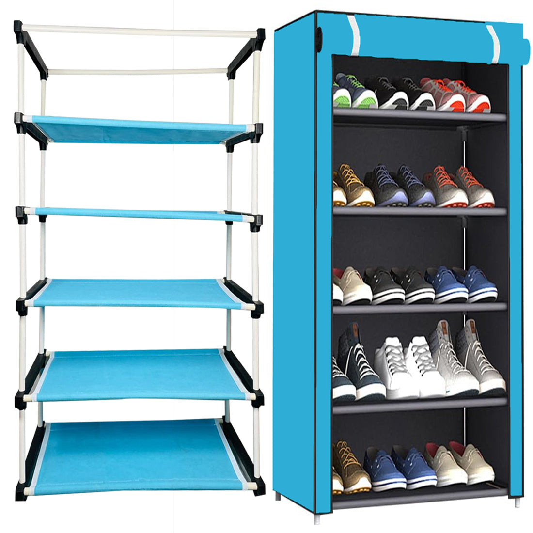 5 Layer Shoe Rack Firozi