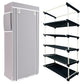 5 Layer Shoe Rack Grey