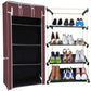 4 Layer Shoe Rack Brown