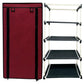4 Layer Shoe Rack Maroon