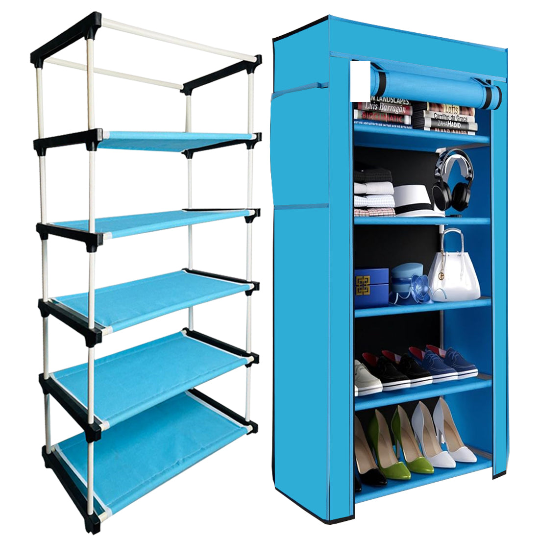 5 Layer Shoe Rack Firozi