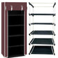 5 Layer Shoe Rack Brown