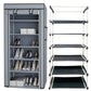 6 Layer Shoe Rack Grey