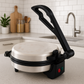 TURBOMAX Electric Roti Maker Machine with Double Indicator for Home | 900 Watt Non-Stick PTFE Coating Stainless Steel Automatic Chapati Maker Machine