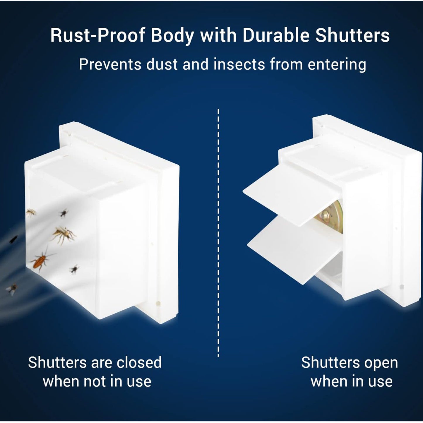 TURBOMAX 200mm Ventilation Exhaust Fan for Kitchen & Bathroom | Energy Efficient Fan with Noiseless Ventilation & Sleek Design Easy to Clean Powerful Motor Copper