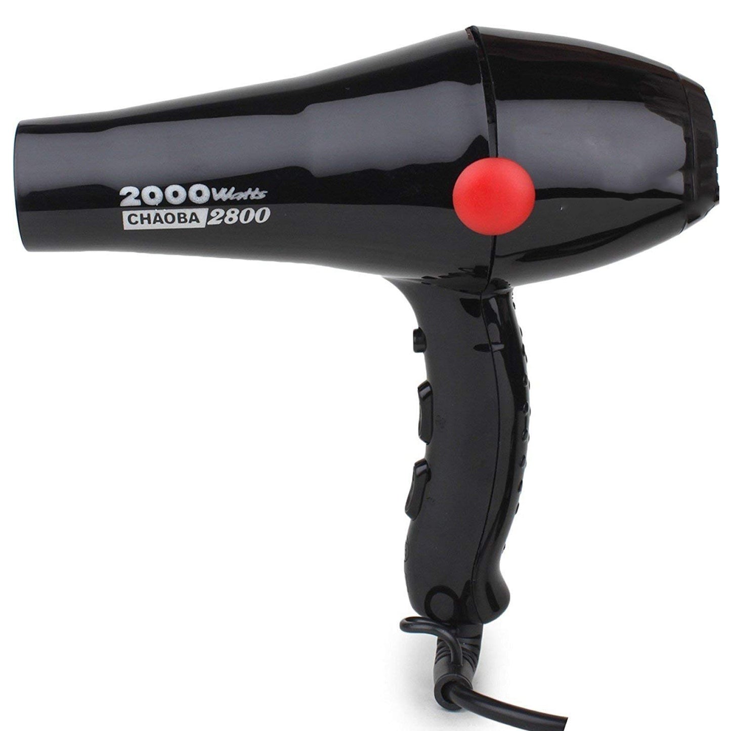 TURBOMAX TRI™ CHAOBA 2000 Watts Professional Hair Dryer (Black)